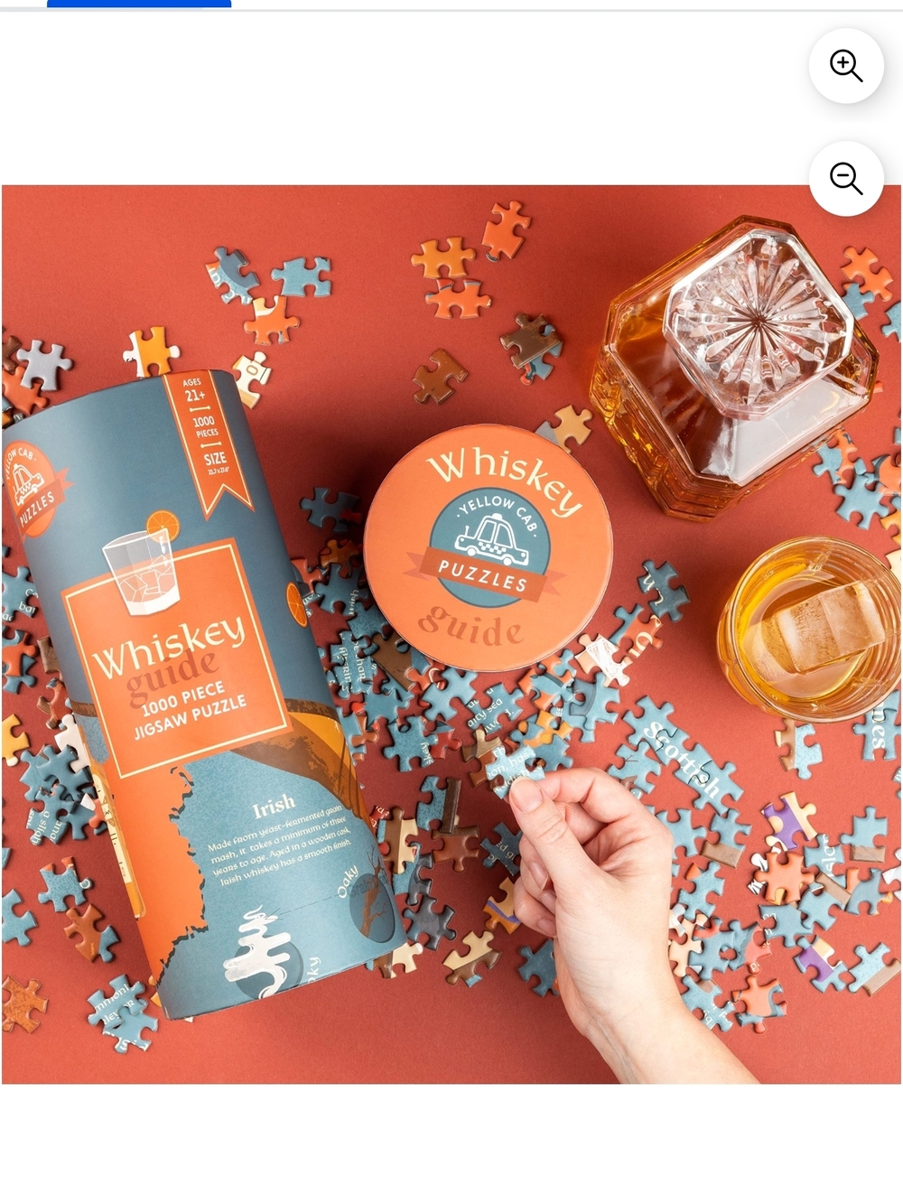 1000-Piece Whiskey Guide Jigsaw Puzzle